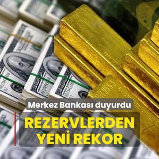 Merkez Bankas rezervlerinden yeni rekor