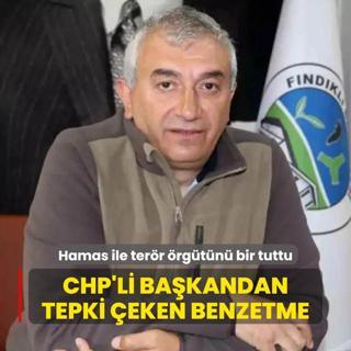 CHP'li belediye bakanndan tepki eken benzetme: Hamas ile DEA' bir tuttu
