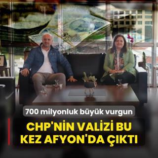 CHP'nin valizi bu kez Afyon'da kt! 700 milyonluk vurgun ifa oldu