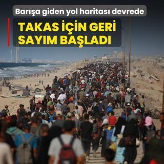 Bara giden yol haritas devrede... Takas iin geri saym balad