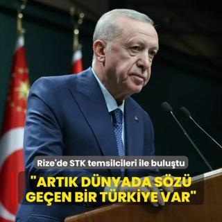 Bakan Erdoan: Artk dnyada sz geen bir Trkiye var
