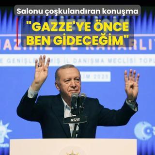 Bakan Erdoan'dan Gazze mesaj: nce ben gideceim sonra siz