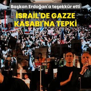 Tel Aviv'de srail halknn nnde aklad! ABD'li yetkiliden Bakan Erdoan'a teekkr