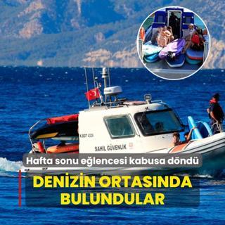 Hafta sonu elencesi kabusa dnd: Denizin ortasnda bulundular