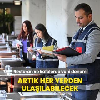 Restoran ve kafelerde yeni dnem... Artk her yerden ulalabilecek