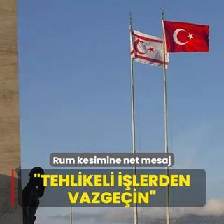 Rum kesimine net mesaj: Tehlikeli ilerden vazgein