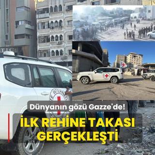 Dnyann gz Gazze'de! lk rehine takas gerekleti