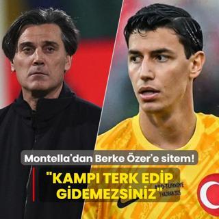 Vincenzo Montella'dan Berke zer'e sitem! Kamp terk edip gidemezsiniz