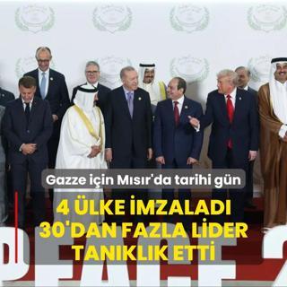 4 lke imzalad 30'dan fazla lider tanklk etti