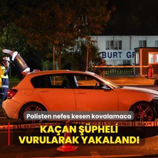 Bakrky'de polisten nefes kesen kovalamaca! Kaan pheli vurularak yakaland