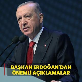Bakan Erdoan'dan nemli aklamalar