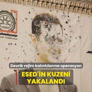 Devrik rejim kalntlarna operasyon... Esed'in kuzeni yakaland