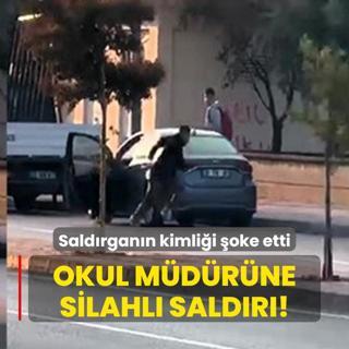 Okul mdrne silahl saldr! Saldrgann kimlii oke etti