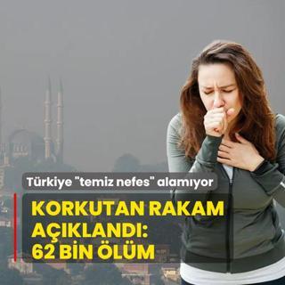 Kirli havadan 62 bin lm