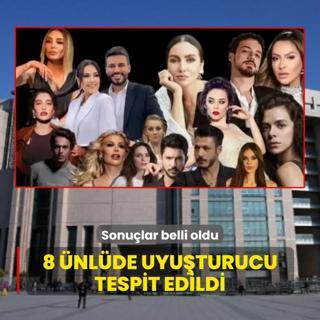 Sonular belli oldu! 8 nlde uyuturucu tespit edildi