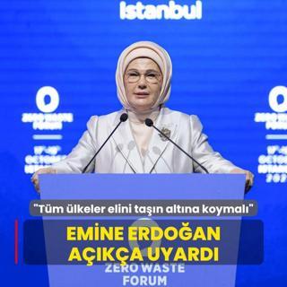 Emine Erdoan aka uyard: Tm lkeler elini tan altna koymal