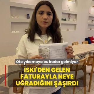 SK'den gelen faturayla neye uradn ard: Oto ykamaya bu kadar gelmiyor