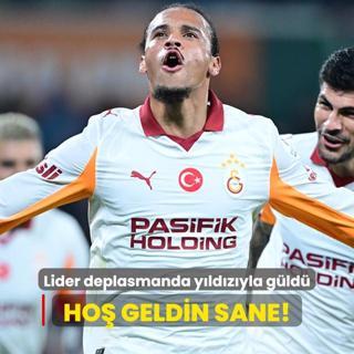 Ho geldin Leroy Sane! Lider deplasmanda yldzyla gld