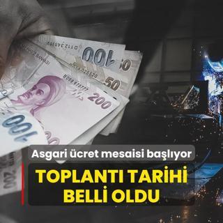 Asgari cret mesaisi balyor... Toplant tarihi belli oldu