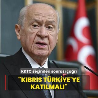 Baheli'den KKTC seimleri sonras ar: Kbrs Trkiye'ye katlmal