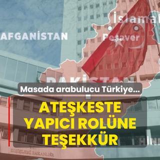 Masada arabulucu Trkiye... Atekeste yapc rolne teekkr
