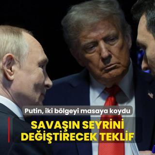 Putin'den savan seyrini deitirecek teklif! ki blgeyi masaya koydu