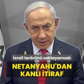 srail terrn saklayamad... Netanyahu'dan kanl itiraf: 153 ton bomba attk