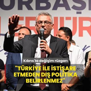Kbrs'ta deiim rzgar: Trkiye ile istiare etmeden d politika belirlenmez