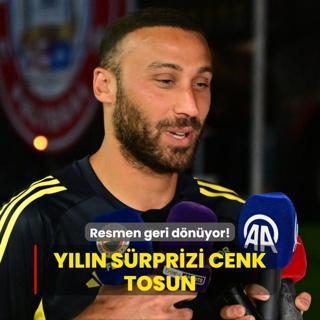 Resmen geri dnyor! Sper Lig'de yln srprizi Cenk Tosun