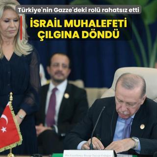Trkiye'nin Gazze anlamasndaki rol rahatsz etti: srail muhalefeti lgna dnd