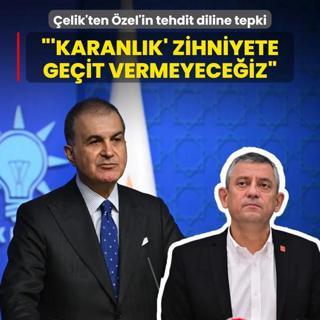 AK Parti Szc elik'ten zel'in tehdit diline sert tepki: Bu karanlk zihniyete geit vermeyeceiz