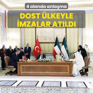 Dost lkeyle imzalar atld: 4 alanda anlama