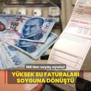 BB'den saya oyunu! Yksek su faturalar soyguna dnt