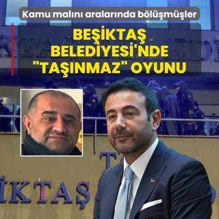 Kamu maln gizlice satp aralarnda blmler! Beikta Belediyesi'nde tanmaz oyunu