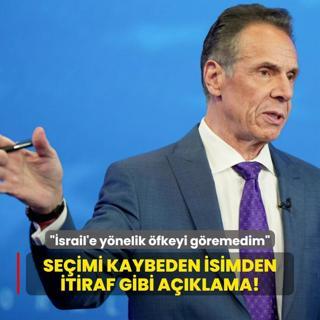 Seimi kaybeden isimden itiraf gibi aklama: srail'e ynelik fkeyi gremedim