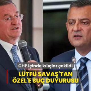 CHP iinde kllar ekildi: Ltf Sava'tan zgr zel'e su duyurusu