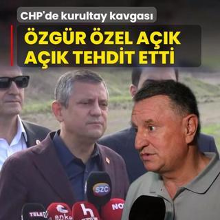CHP'de kurultay kavgas! zgr zel ak ak tehdit etti