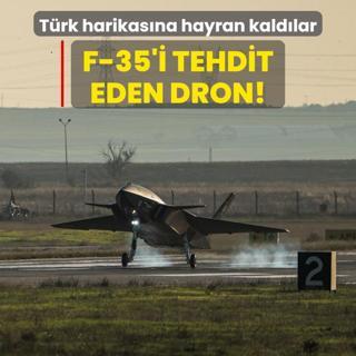 F-35'i tehdit eden dron! Trkiye'nin admna hayran kaldlar