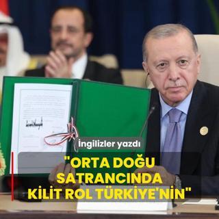 ngilizler yazd: Orta Dou satrancnda kilit rol Trkiye'nin