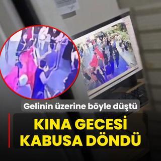 Kna gecesi kabusa dnd! Gelinin zerine byle dt