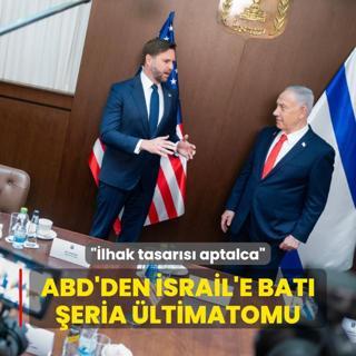 ABD'den srail'e Bat eria ltimatomu: lhak tasars aptalca