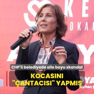 CHP'li belediyede aile boyu skandal... Kocasn antacs yapm