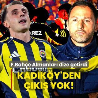 Kadky'den k yok! Fenerbahe Almanlar dize getirdi