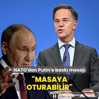 NATO'dan Putin'e bask mesaj: Masaya oturabilir