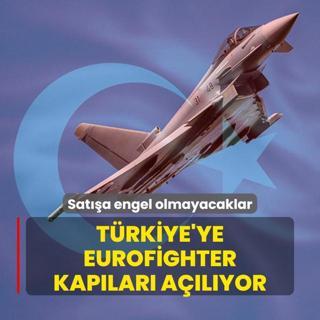 Trkiye'ye Eurofighter kaplar alyor: Sata engel olmayacaklar