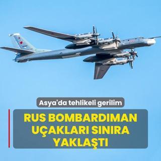 Rus bombardman uaklar snra yaklat: Asya'da tehlikeli gerilim