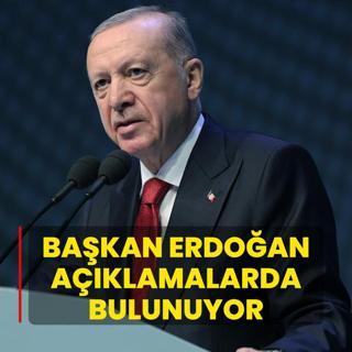 Trkiye Yzyl Bulumalar Kapan Program... Bakan Erdoan aklamalarda bulunuyor