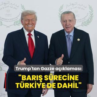 Trump'tan Gazze aklamas: Bar srecine Trkiye de dahil
