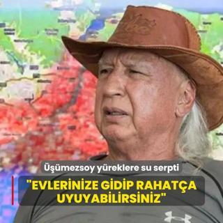 Balkesir depremi sonras mezsoy'dan aklama: Evlerinize gidip rahata uyuyabilirsiniz
