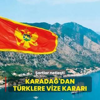 Karada'dan Trklere vize karar